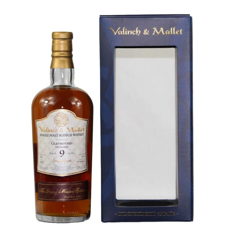Glenrothes – 9 Year Old Single Cask Valinch & Mallet #1692 (70cl, 52.9%)