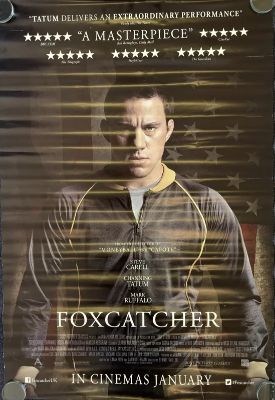 'Foxcatcher' movie poster