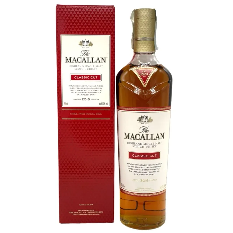 Macallan – Classic Cut 2018 (70cl, 51.2%)