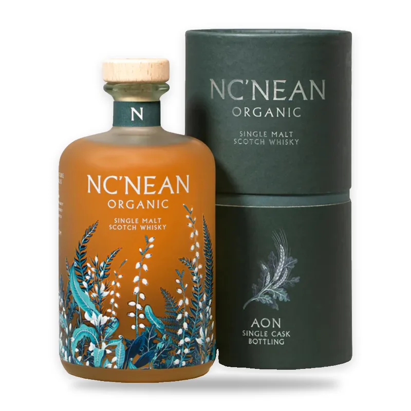 NC'nean – Organic Aon Ex-Bourbon Single Cask 17-229 (70cl, 57.1%)