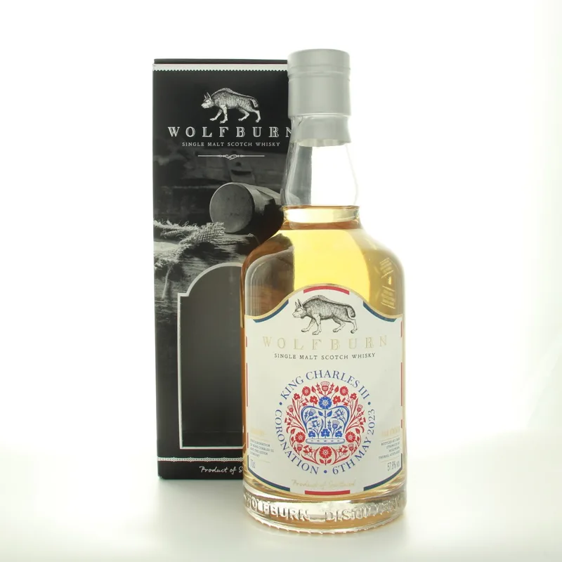Wolfburn 7 Year Old Coronation Of HM King Charles III (70cl, 57.8%)