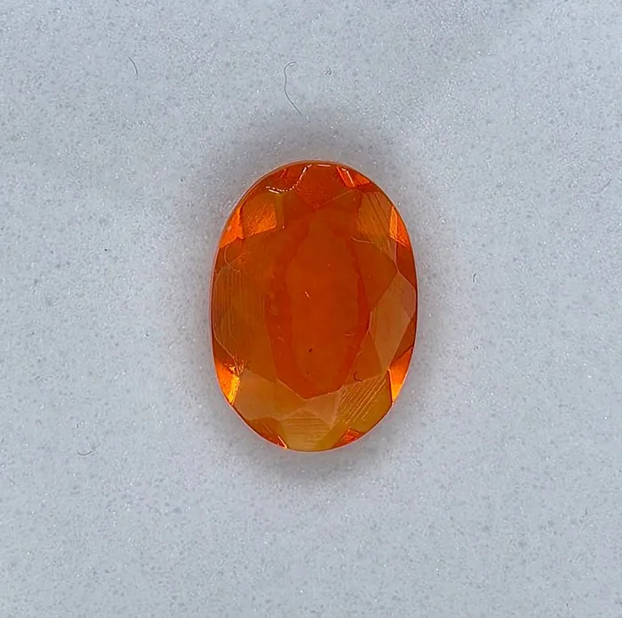 Fire Opal - 1.27 ct - Instituto Gemólogico Español (IGE)