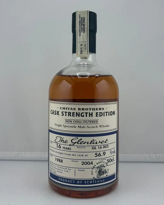 Glenlivet 1988 16 years old Cask Strength Edition - b. 2004 - 50cl