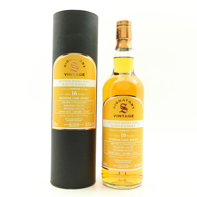 Linkwood – 2008 16 Year Old Signatory (70cl, 58.7%)