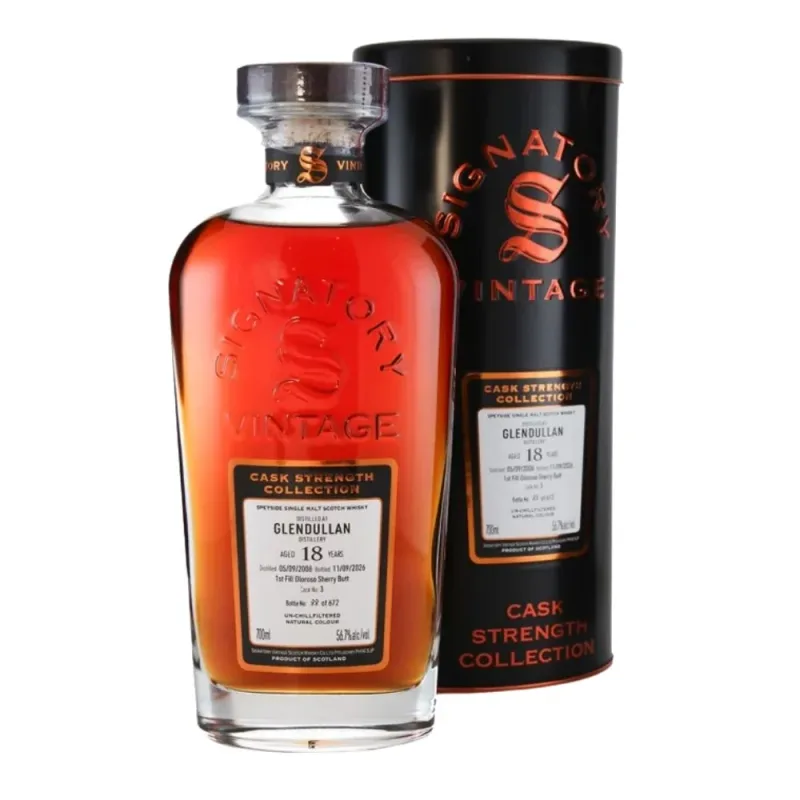 Signatory Glendullan 2008 18 Year Old Cask Strength Cask #3