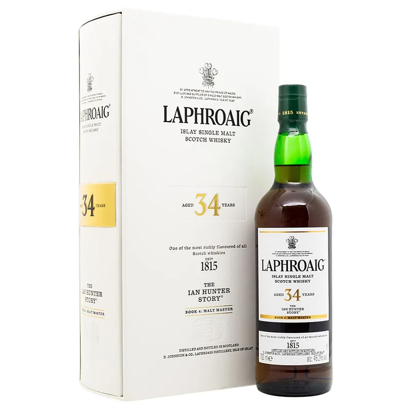 Laphroaig – 34 Year Old Ian Hunter Story Book 4 2022 Release (70cl, 46.2%)