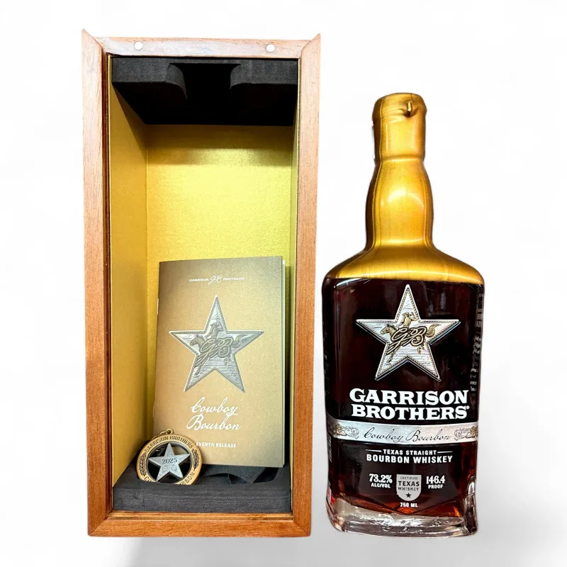 Garrison Brothers – Cowboy Bourbon 11th Release Hazmat Overproof Uncut Unfiltered Texas Bourbon Whiskey (2025) (70cl, 73.2%)