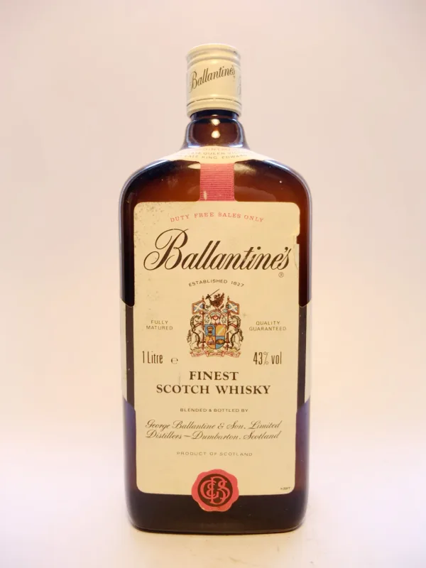 Ballantine's Blended Scotch Whisky - 1980s (1L, 43%)