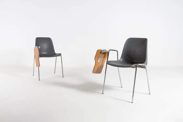 ETMA - Chair (2) - Steel, Plywood, Plastic - Study / School Chairs