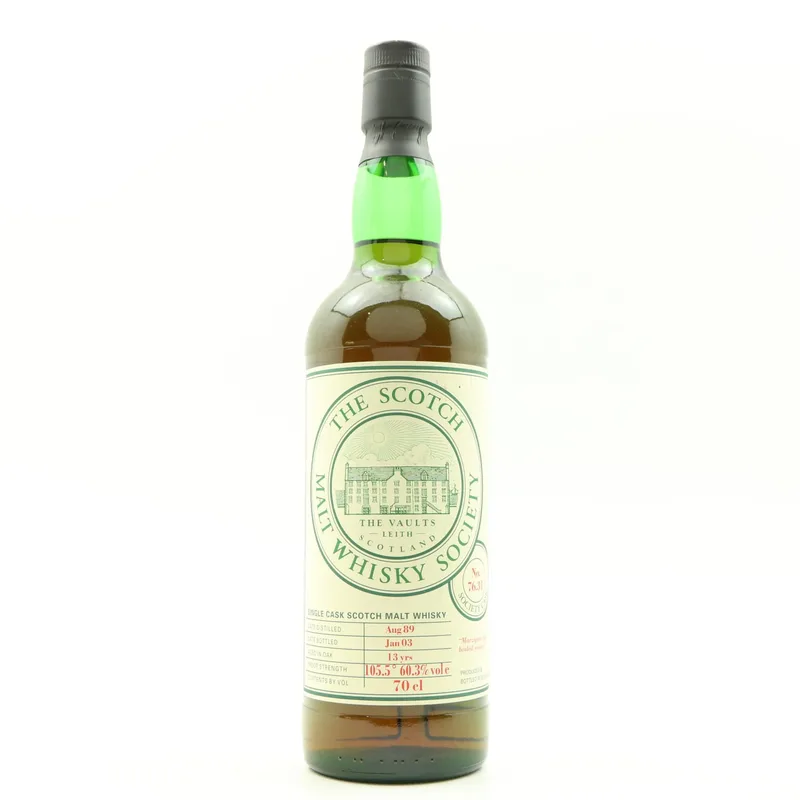 SMWS 76.31 Mortlach 1989 13 Year Old (70cl, 60.3%)