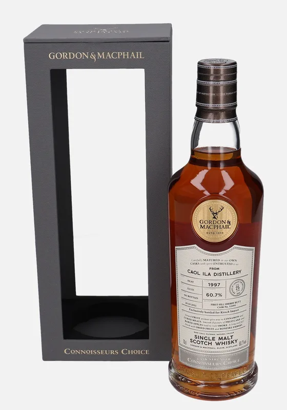 Caol Ila – 1997 25 Year Old Gordon & MacPhail Cask Strength Connoisseurs Choice Batch 22/121 (70cl, 60.7%)