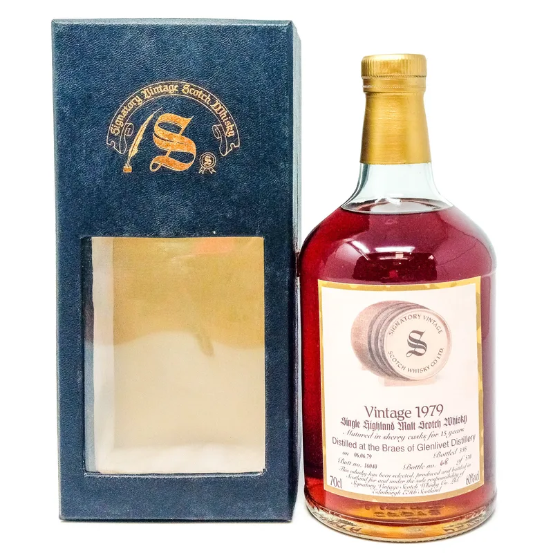 Braes of Glenlivet 1979 15 Year Old Signatory Vintage