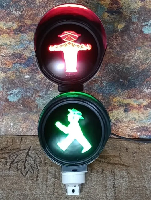 Traffic light - Plastic,metal, glass - Ampelmännchen