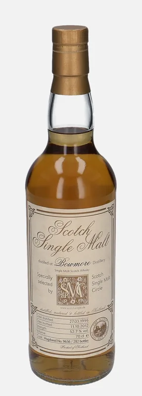 Bowmore – 1996 Scotch Single Malt Circle (70cl, 52.7%)