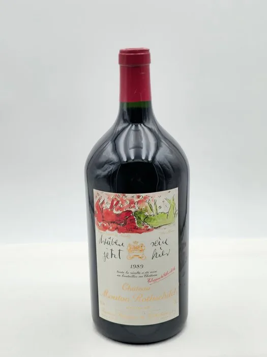 1989 Chateau Mouton Rothschild - Pauillac 1er Grand Cru Classé - 1 Double Magnum/Jeroboam (3.0L)