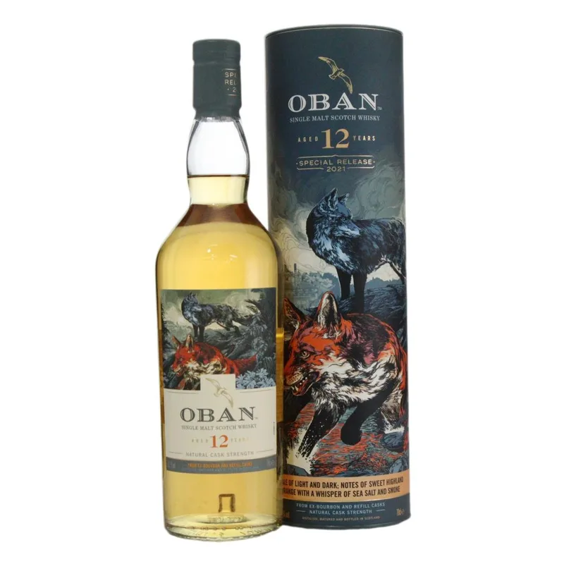 Oban – 12 Year Old Natural Cask Strength (70cl, 56.20%)