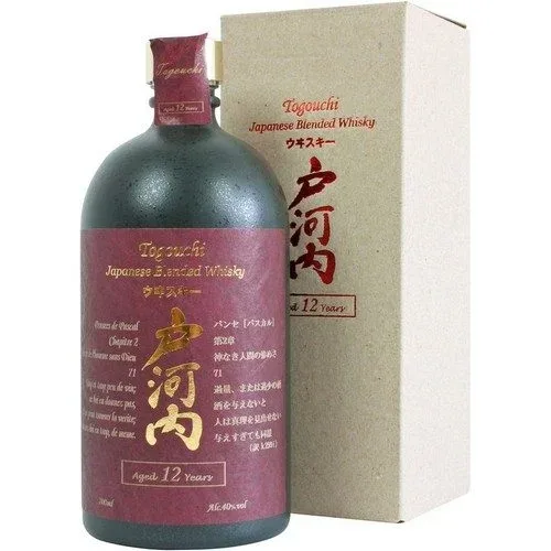 Togouchi 12 Year Old Japanese Blended Whisky (40%)