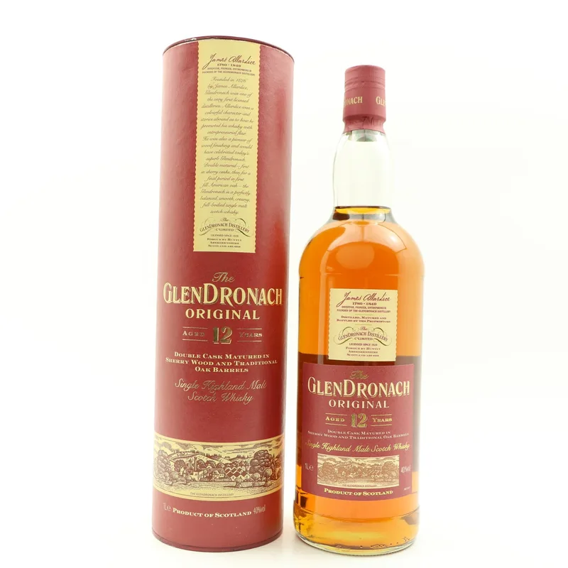 Glendronach – 12 Year Old 1L (1litre, 40%)
