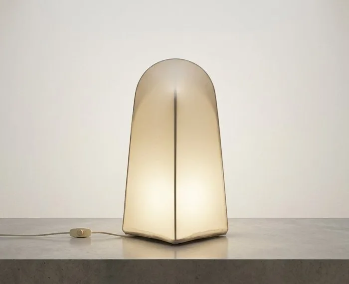 Sirrah - Kazuhide Takahama - Table lamp - Kazuki 1 - Aluminium, Textile
