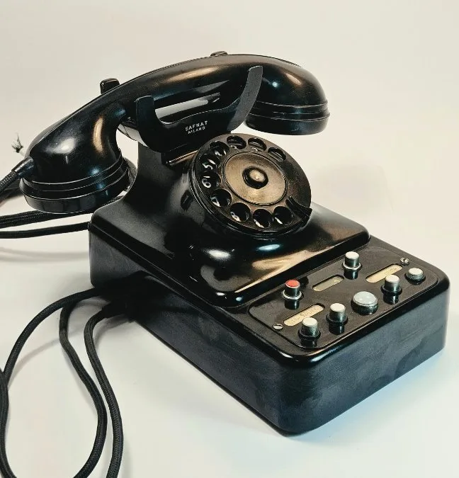Safnat Milano - Analogue telephone - Bakelite - Safnat Control Unit Milan