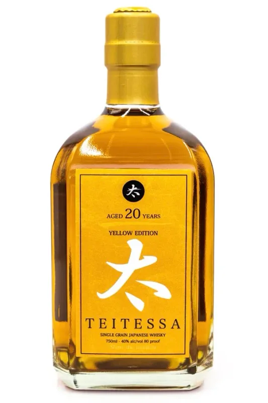 Teitessa 20 Year Old Single Grain Japanese Whisky "Yellow Edition"