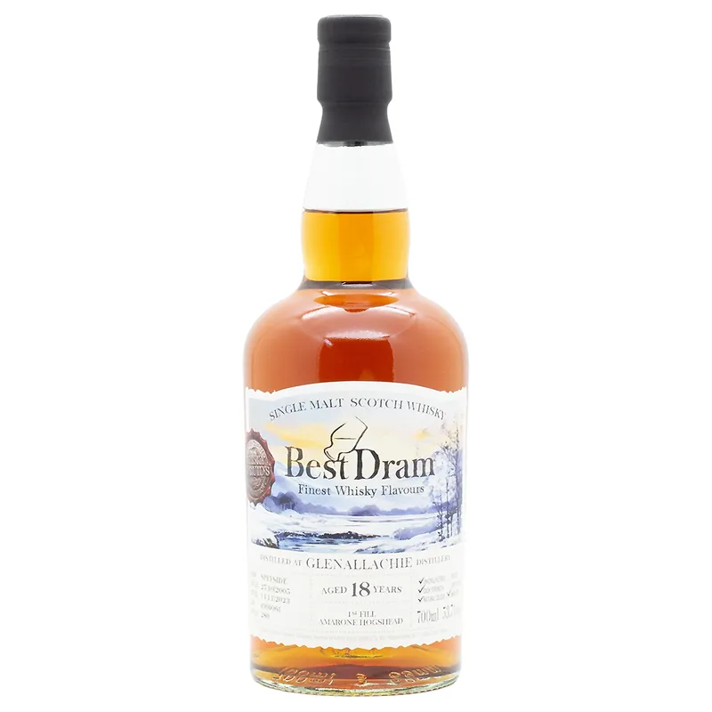 Best Dram Glenallachie 18 Year Old 2005/2023 Cask 901061 (70cl, 53.7%)