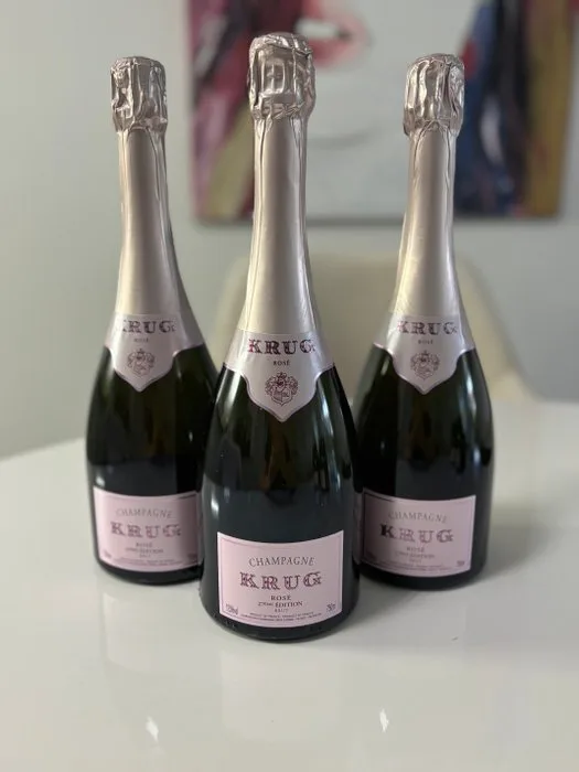 Krug, Rosé 27ème Édition - Champagne Rosé, Brut - 3 Bottles (0.75L)