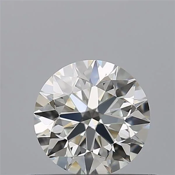 1 pcs Diamond (Natural) - 0.53 ct - Round - G - IF - International Gemological Institute (IGI)