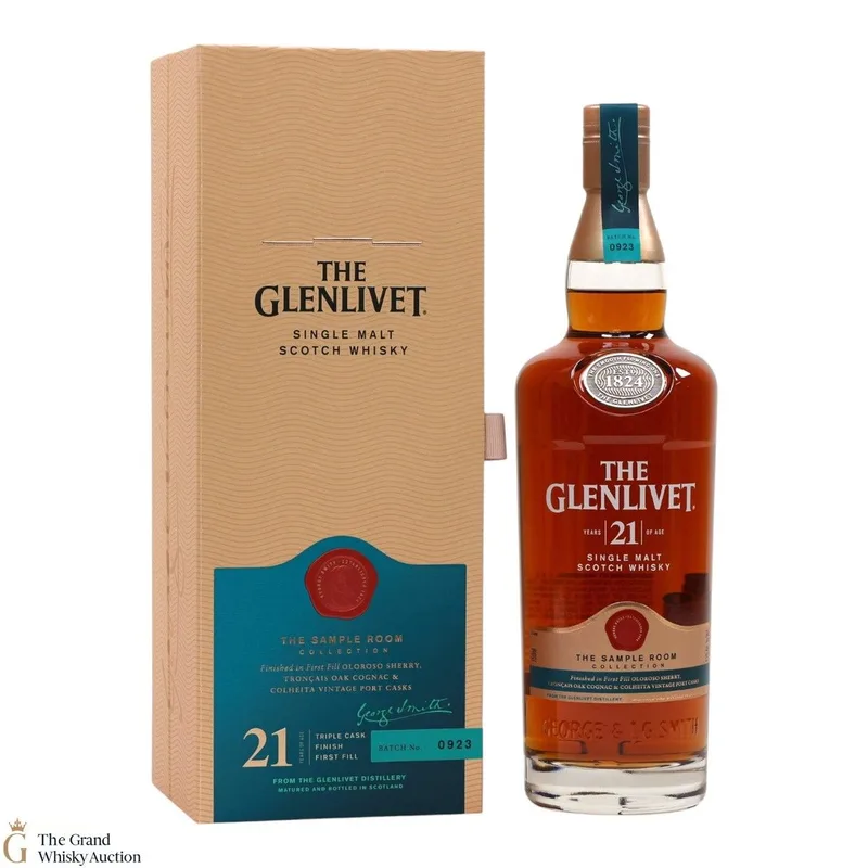 Glenlivet – 21 Year Old - Triple Cask Finish - The Sample Room Collection (75cl) (75cl, 43%)