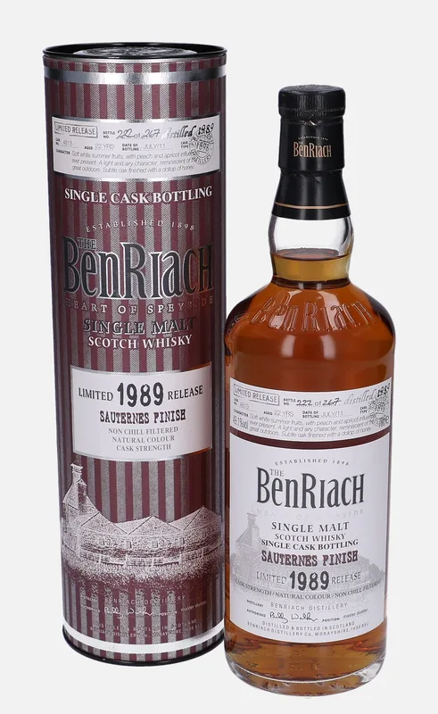 Benriach – 1989 22 Year Old Single Cask Bottling