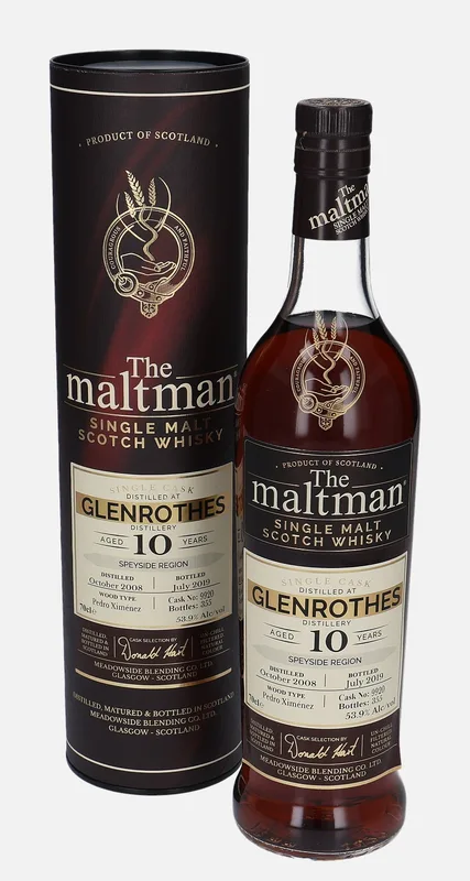 Glenrothes – 2008 10 Year Old Meadowside Blending Co. The maltman