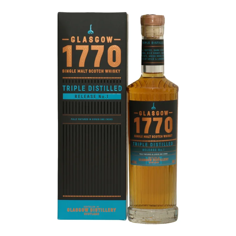 1770 Glasgow Single Malt Triple Distilled Release No. 1