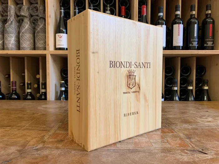 2015 Biondi Santi Tenuta "Il Greppo" - Brunello di Montalcino Riserva - 3 Bottles (0.75L)