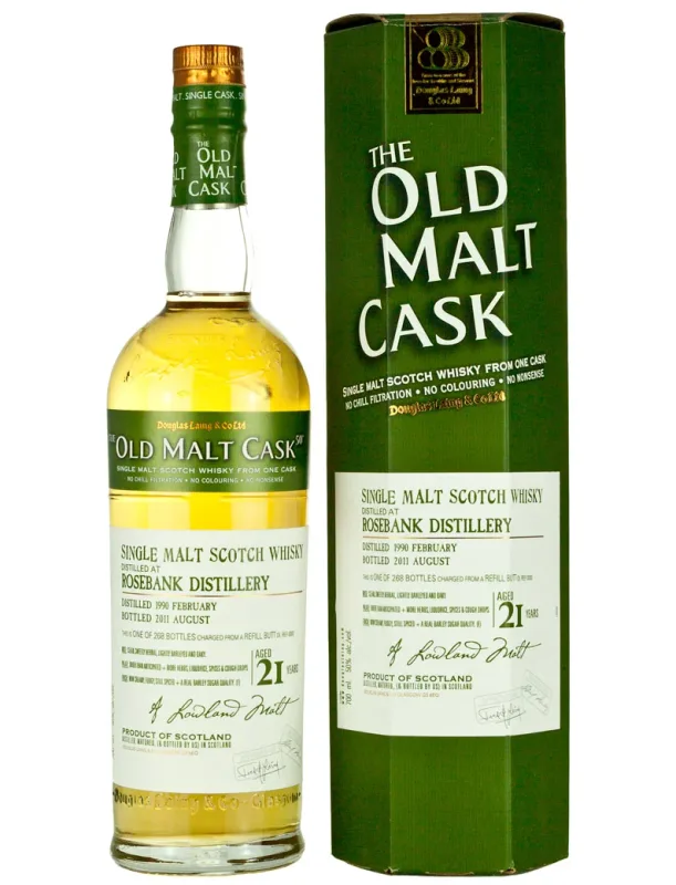 Rosebank – 21 Year Old 1990 Old Malt Cask