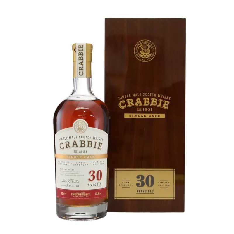 Crabbie – Single Cask 30 Year Old Speyside Single Malt (70cl, 48.60%)