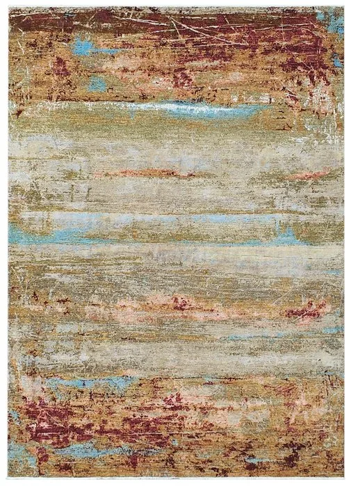 Designer silk rug - Rug - 376 cm - 277 cm