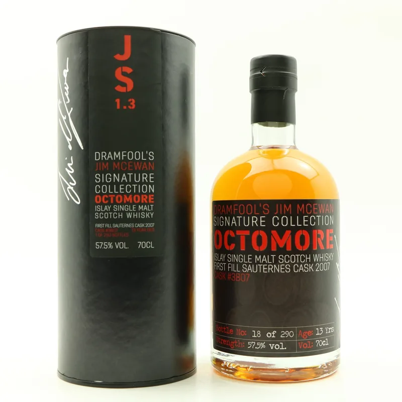 Octomore – 2007 13 Year Old Dramfool’s Jim McEwan Signature Collection (70cl, 57.5%)
