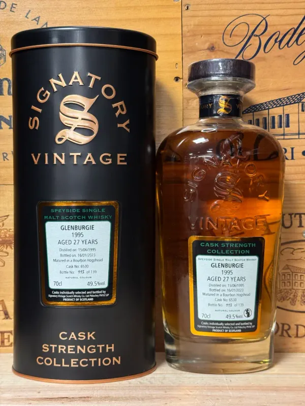 Signatory Vintage Glenburgie 27 Years Old Cask No. 6530 (49.5%)
