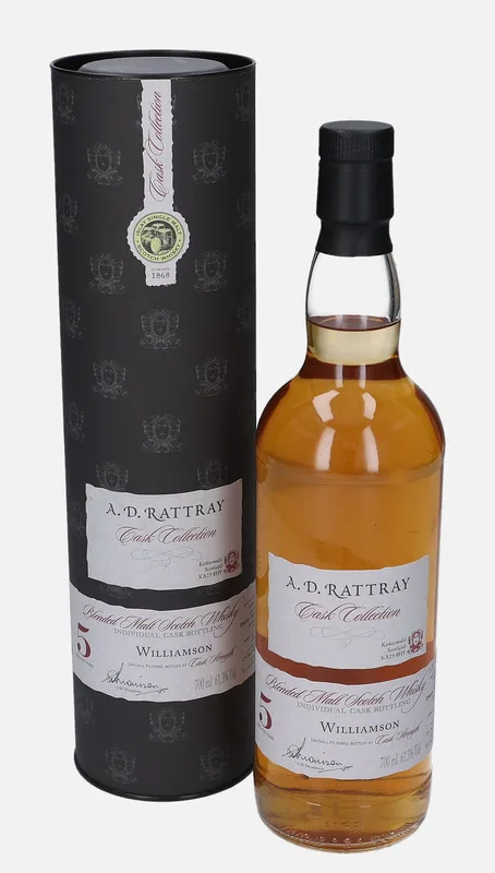Williamson – 2011 5 Year Old A. D. Rattray Cask Collection