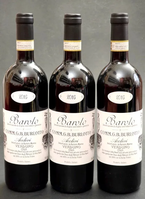 2016 Burlotto, Acclivi - Barolo - 3 Bottles (0.75L)