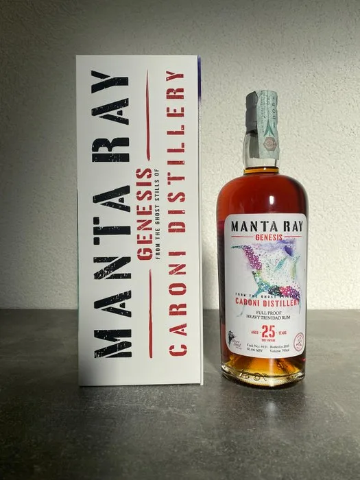 Caroni 1997 Silver Seal and East Asia Whisky Co - Manta Ray Genesis, Cask 121 - b. 2023 - 700ml
