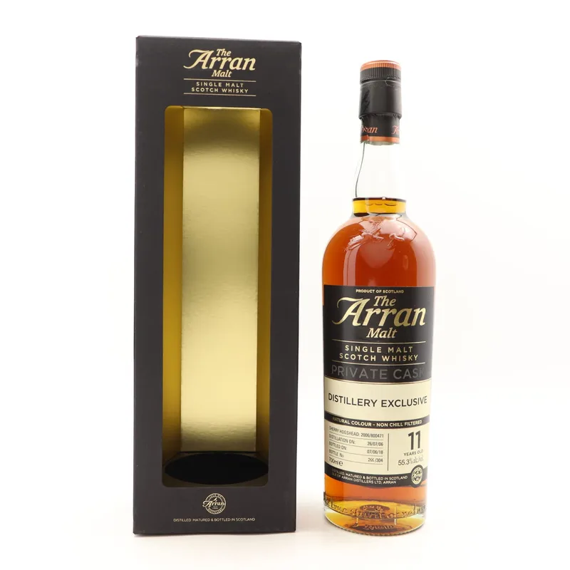 Arran – 2006 11 Year Old Single Cask #800471 Distillery Exclusive (70cl, 55.3%)