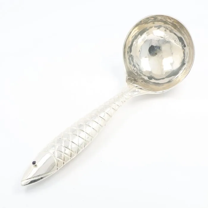 Designer: Emilia Castillo - Soup ladle -.925 silver