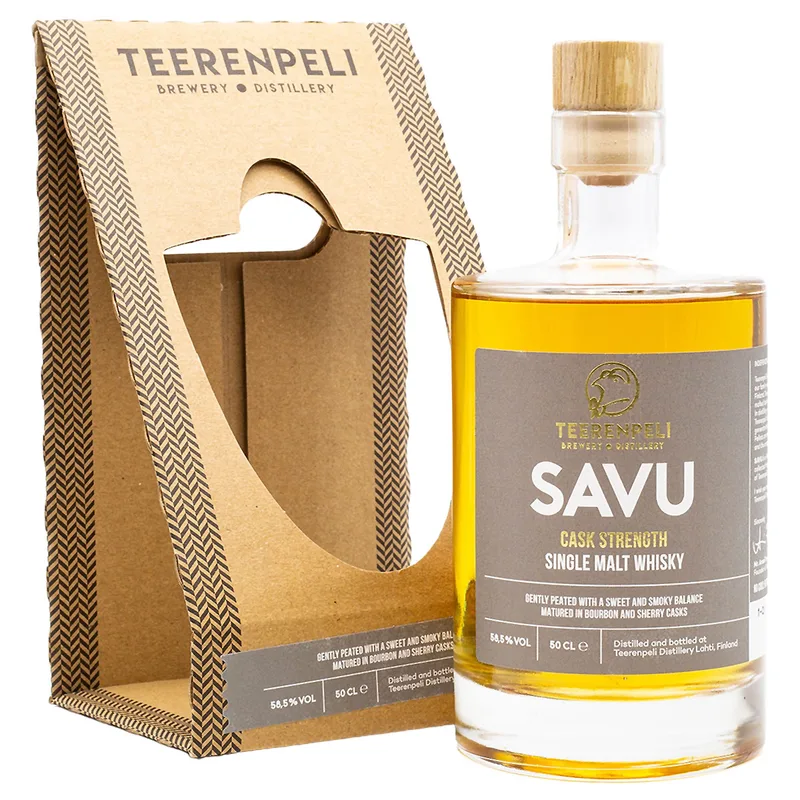 Teerenpeli – Savu Cask Strength Single Malt Whisky (50cl, 58.5%)