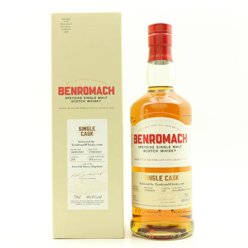 Benromach – 2013 Single Cask #255 for TyndrumWhisky.com (70cl, 60.4%)