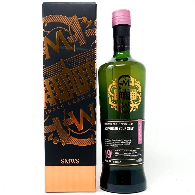 Bushmills – 2001 19 Year Old SMWS 51.17