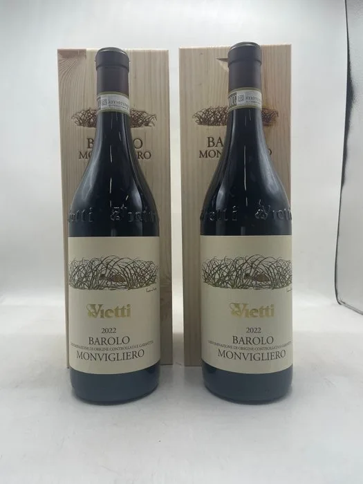 2022 Vietti, Monvigliero - Barolo DOCG - 2 Bottles (0.75L)