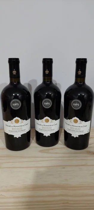 1965 Château le Monastir Del Camp - Rivesaltes - 3 Bottles (0.75L)