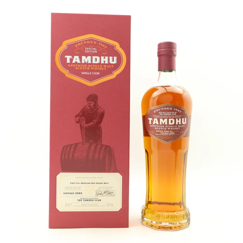 Tamdhu – 2003 Single Cask #7196 (70cl, 59.3%)