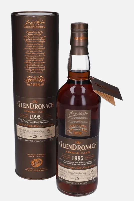 Glendronach – 1995 20 Year Old Single Cask